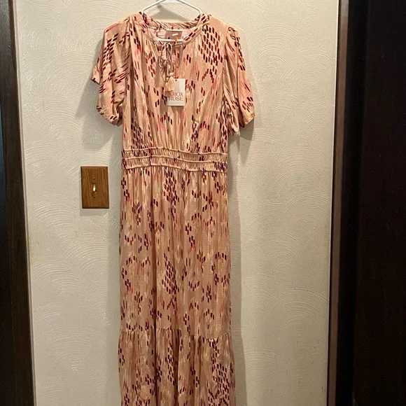 chinese dress ladies Knox Maxi Dress Pink Floral